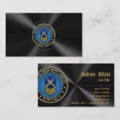 [154] CG: 上級上等兵曹 (MCPO) 名刺 (正面/裏面)