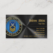 [154] CG: 上級上等兵曹 (MCPO) 名刺 (裏面)