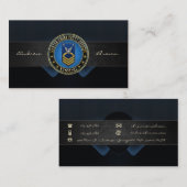 [154] CG：主席小将校(MCPO) 名刺 (正面/裏面)