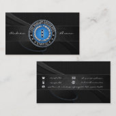 [154] CG: 海軍兵曹長4 (CWO4) 名刺 (正面/裏面)