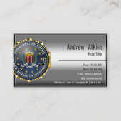 [154] FBIの特集号 名刺 (裏面)