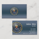 [154] FBIの特集号 名刺 (正面/裏面)