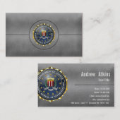 [154] FBI特集 名刺 (正面/裏面)