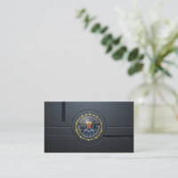 154] FBIの特集号 名刺 | Zazzle.co.jp