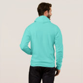 155スタイルテンプレート12色オプション+文字写真 パーカ (裏面フル)