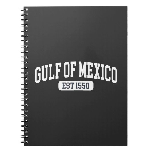 1550年アメリカのユーモア以来のメキシコ湾 ノートブック (正面)