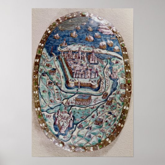 1558年のカレーフランスのの捕獲 ポスター (正面)