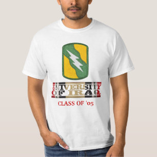 155thイラクのワイシャツの重いBCT大学 Tシャツ