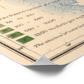 156小麦/平方マイル ポスター (角)