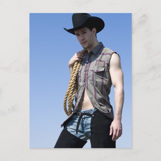 15608-RAカウボーイ ポストカード (正面)