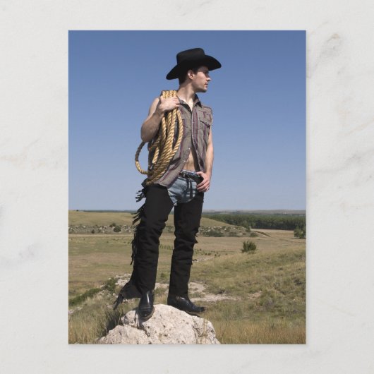 15614-RAカウボーイ ポストカード (正面)