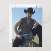 15631-RAカウボーイ ポストカード (正面/裏面)