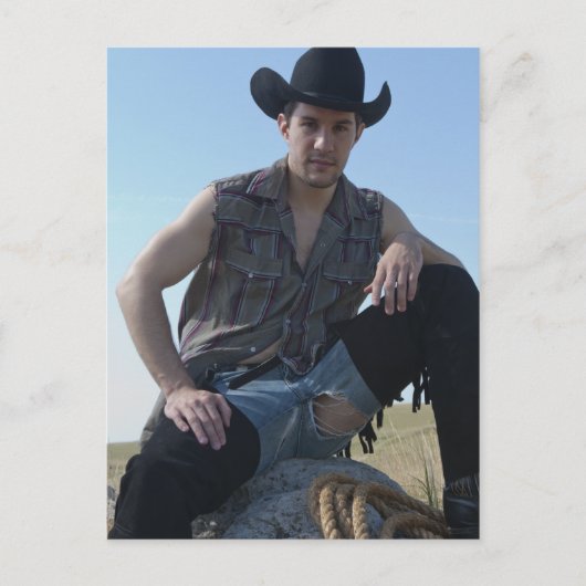 15631-RAカウボーイ ポストカード (正面)