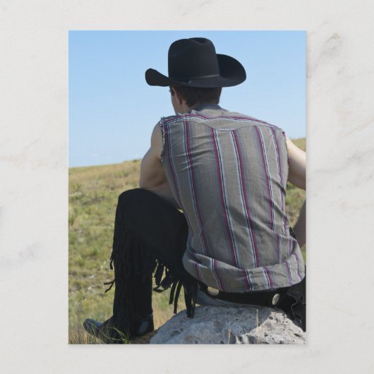 15649-RAカウボーイ ポストカード (正面)