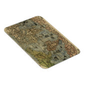 1565フェルナンド・ベルテリ（フェルナンド・ベルテリ）世界地図 マグネット (右側)