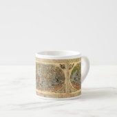 1565フォラニAntiquevWorldマップ・ルネッサンス エスプレッソカップ (正面右)