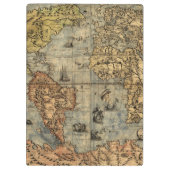 1565フォラニAntiquevWorldマップ・ルネッサンス クリップボード (裏面)