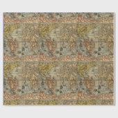 1565フォラニAntiquevWorldマップ・ルネッサンス ラッピングペーパー (フラット)