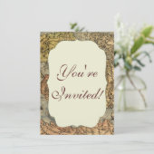 1565フォラニAntiquevWorldマップ・ルネッサンス 招待状 (スタンド正面)