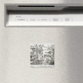 1565年のマルタ包囲地図 マグネット (インサイチュ (食洗機))