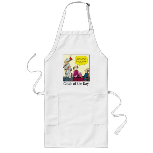 1566日のキャッチ逃れた漫画 ロングエプロン (正面)