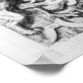 1568年の司教の聖書のタイトルページ ポスター (角)