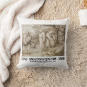 1568年の) Pieter Bruegel養蜂家(年長者 クッション (ブランケット)