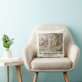 1568年の) Pieter Bruegel養蜂家(年長者 クッション (椅子)