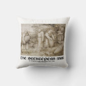 1568年の) Pieter Bruegel養蜂家(年長者 クッション (裏面)