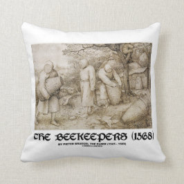 1568年の) Pieter Bruegel養蜂家(年長者 クッション