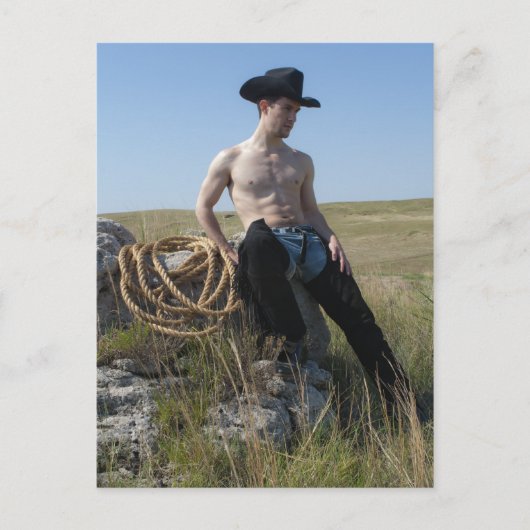 15693-RAカウボーイ ポストカード (正面)