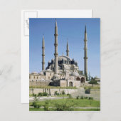1569-75年に建てられたオスマンのモスクの眺め ポストカード (正面/裏面)