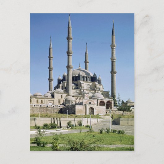 1569-75年に建てられたオスマンのモスクの眺め ポストカード (正面)