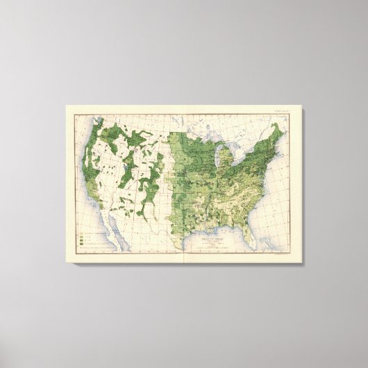 157小麦/エーカー キャンバスプリント (正面)