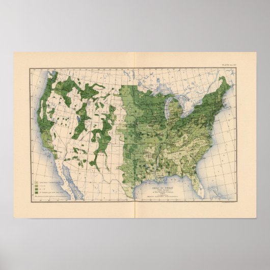 157小麦/エーカー ポスター (正面)