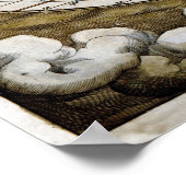 1570年の世界地図 ポスター (角)