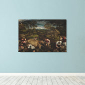 1576年、収穫 キャンバスプリント (インサイチュ (ウッドフロア))