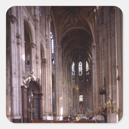 1578-1637年の海辺の眺め スクエアシール (正面)