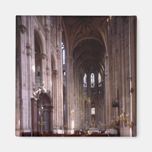 1578-1637年の海辺の眺め マグネット (正面)