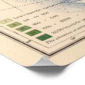 158オート麦/平方マイル ポスター (角)