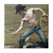 15807-RAカウボーイ タイル (正面)