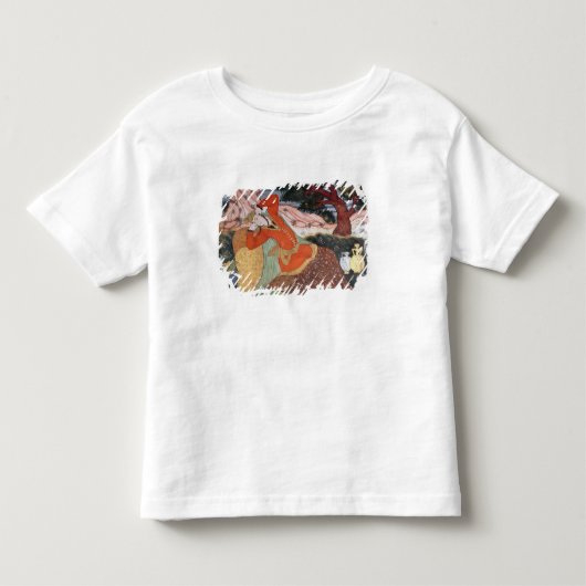 1585年~1627年シャー・アッバスI裁判所の女性 トドラーTシャツ (正面)