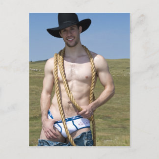 15867-RAカウボーイ ポストカード