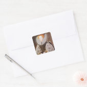 1587年20歳の無名少女 スクエアシール (封筒)