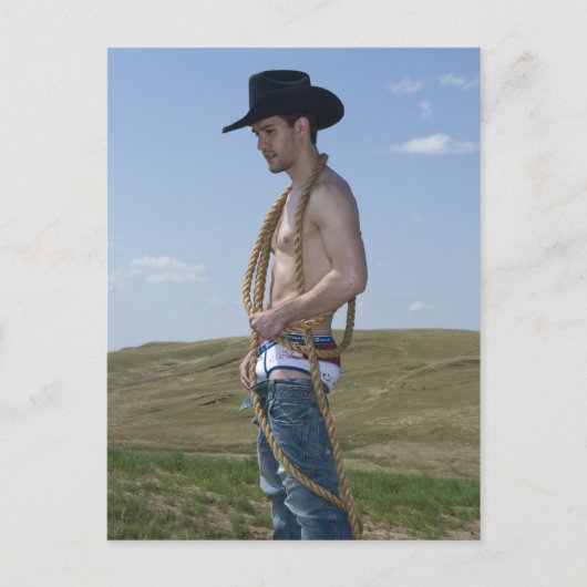 15876-RAカウボーイ ポストカード (正面)