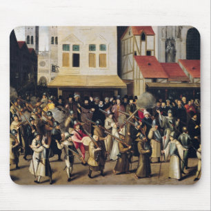 1590年に神聖なリーグの行列 マウスパッド