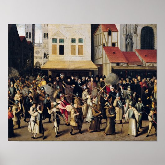 1590年の聖リーグの行列 ポスター (正面)