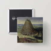 1594年バベルの塔 缶バッジ (正面&裏面)