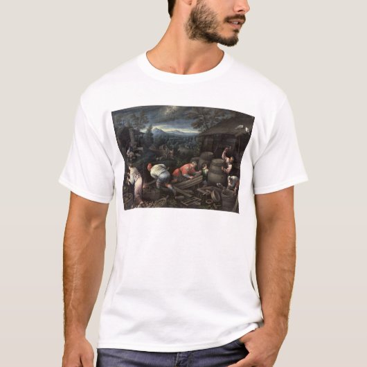 1595-1600年威厳がある Tシャツ (正面)
