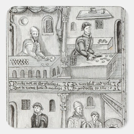 〒1595-964ニューヨークのベーカース スクエアシール (正面)